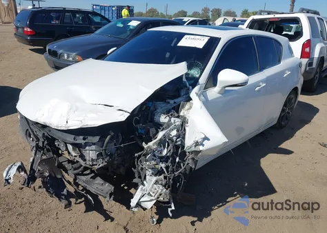 2012 Lexus Ct 200H Premium z USA, uszkodzony, nr VIN JTHKD5BHXC2101101